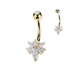 Piercing do pupíku včelka