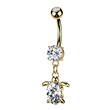Piercing do pupíku želvička