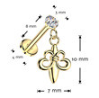 Labreta piercing do ucha TITAN  