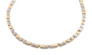 Zlacený titanový náhrdelník 08003-02