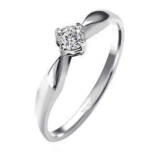 Zlatý zásnubní prsten s diamantem AU 585, vel. 52